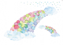 虹のイラスト