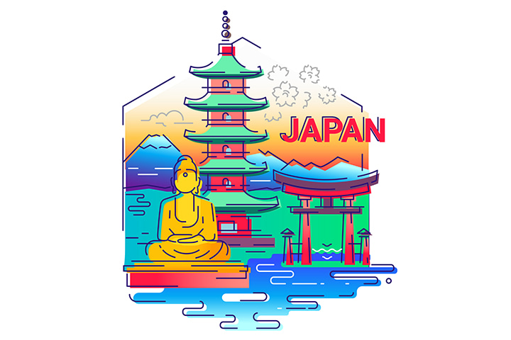 インパクト勝負の素材