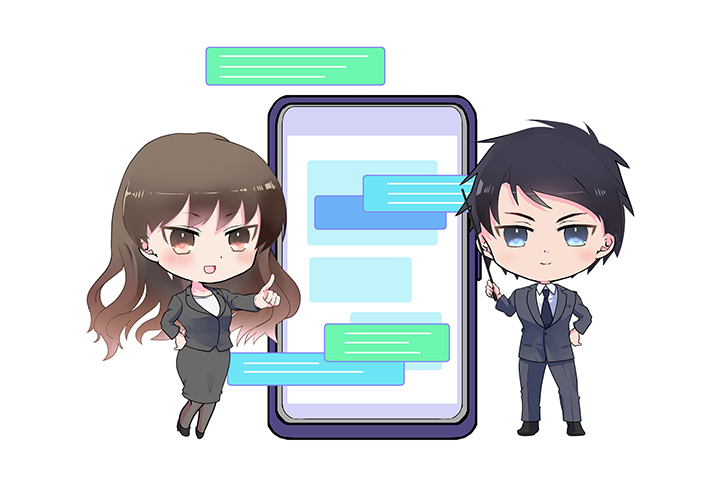 漫画とアニメの素材